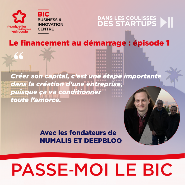 Le premier épisode de la chaîne de podcast du BIC de Montpellier