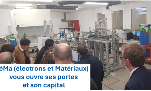 Visite de l'électro-catalyseur