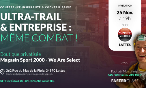 Invitation Conférence Sport2000 & Fasterclass