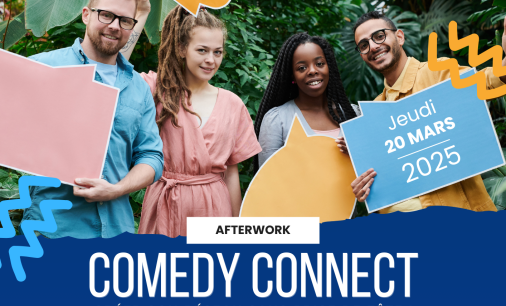 Afterwork COMEDY CONNECT, 20 mars 2025, Espace Gisèle Halimi
