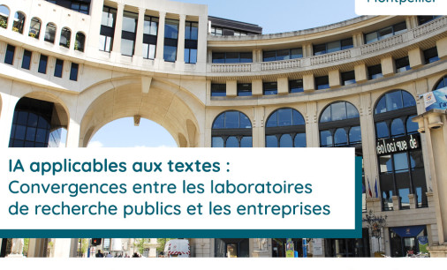 Journée IA applicables aux textes