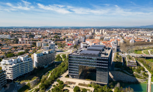 montpellier vue aérienne OIE 1er semestre 2025