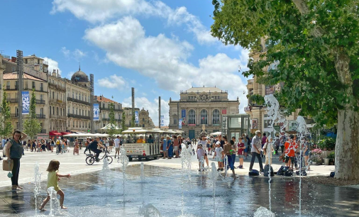 Photo de la Comédie à Montpellier