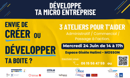 Développe ta micro entreprise