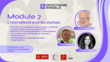 Affiche du module 7 animé par occitanie angels, ad'occ, et le ccef