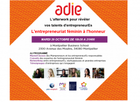 L'Afterwork pour révéler les talents des femmes entrepreneurEs de l'Hérault