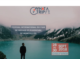 Affiche What a trip festival, du 28 au 30 septembre 2018 à Montpellier