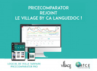 PriceComparator rejoint le Village by CA Languedoc