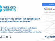 Web Geo Services obtient la Spécialisation “Location-Based Services Partner”