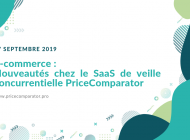 E-commerce : nouveautés chez le SAAS de veille concurrentielle PriceComparator