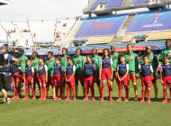Les jeunes enfants de l'école primaire de la Mosson lors de la Coupe du Monde Féminine de Football @Getty Images/FIFA