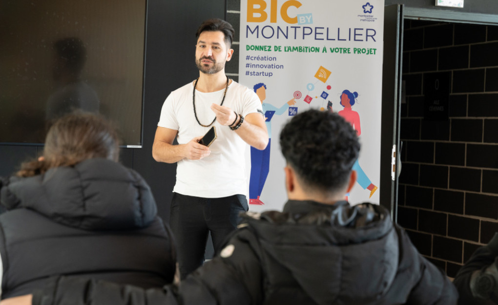 Le BIC de Montpellier, ambassadeur de l’entrepreneuriat auprès des jeunes