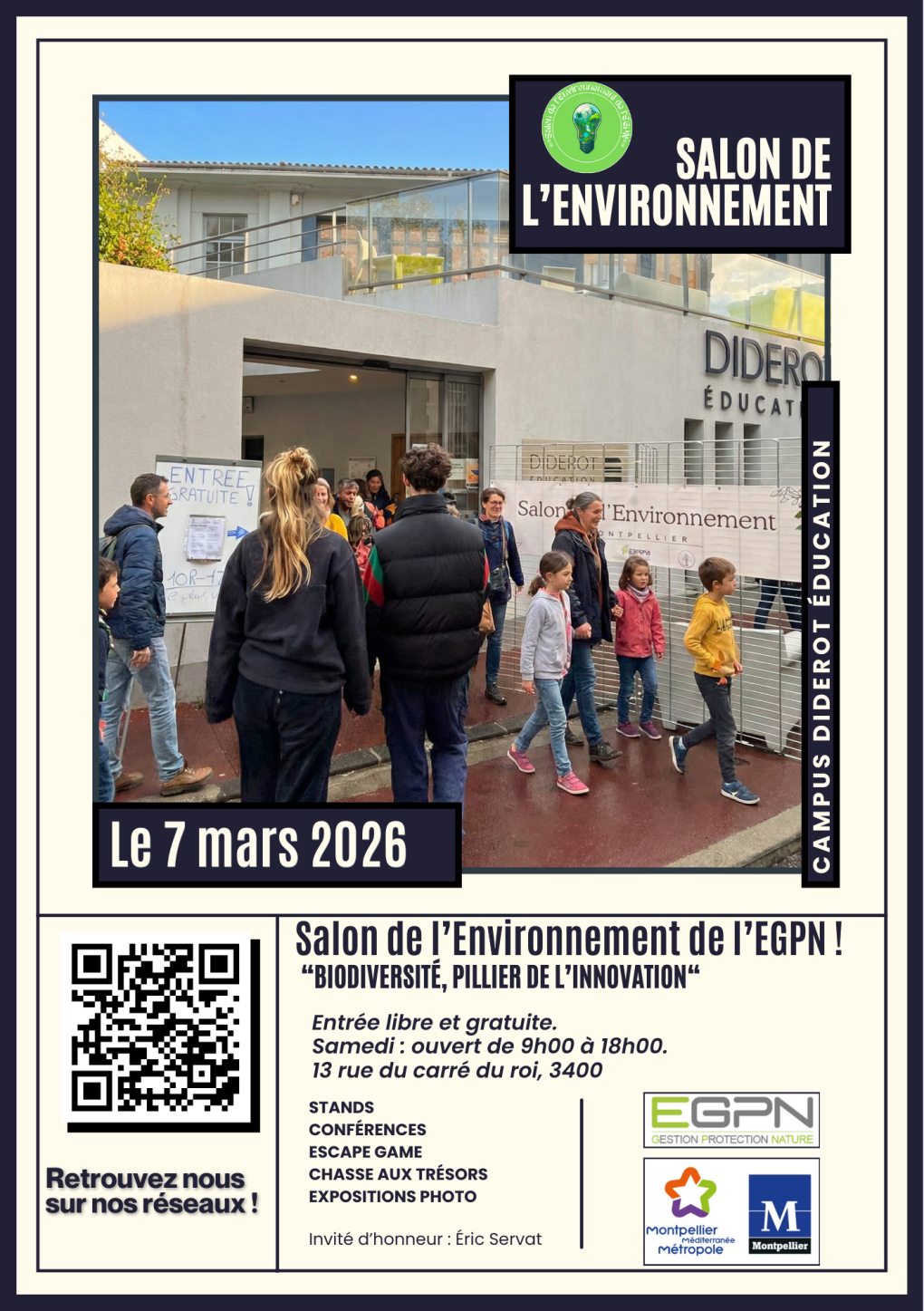 Affiche du Salon de l'Environnement