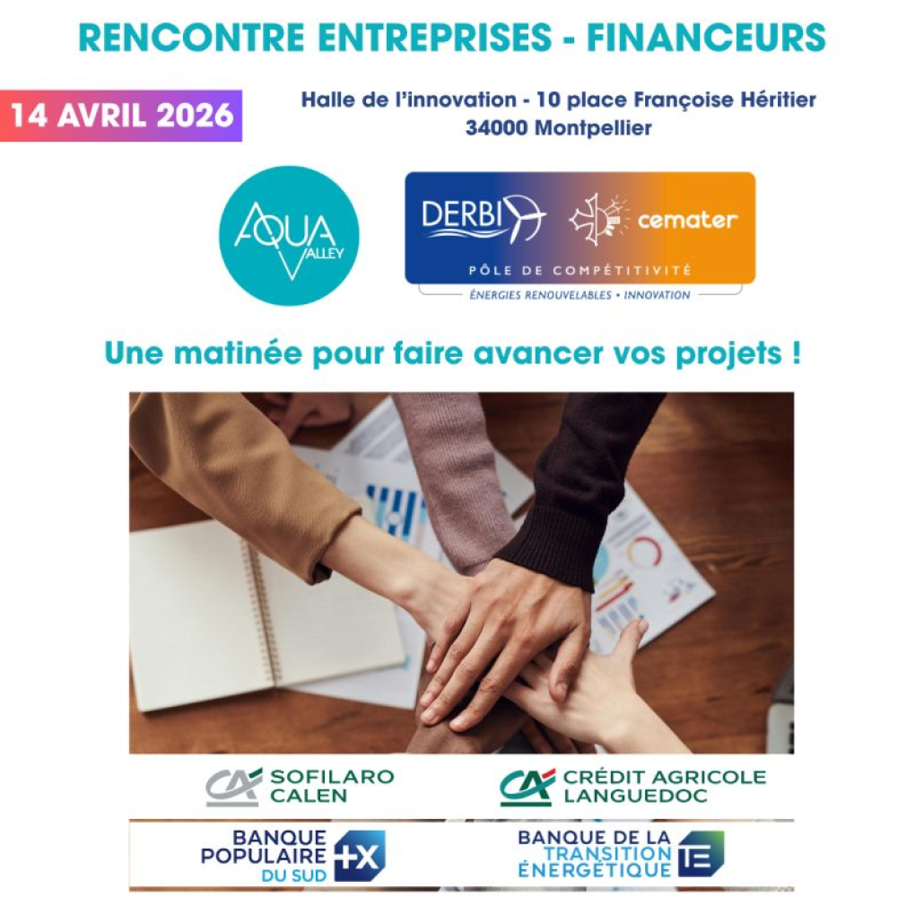 Rencontre entreprises – financeurs : une matinée pour accélérer vos projets eau & énergie