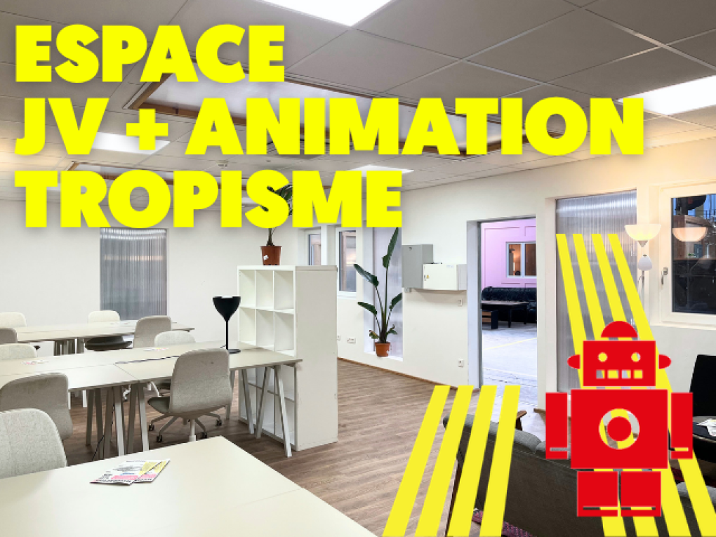 Bureau jeu vidéo et animation