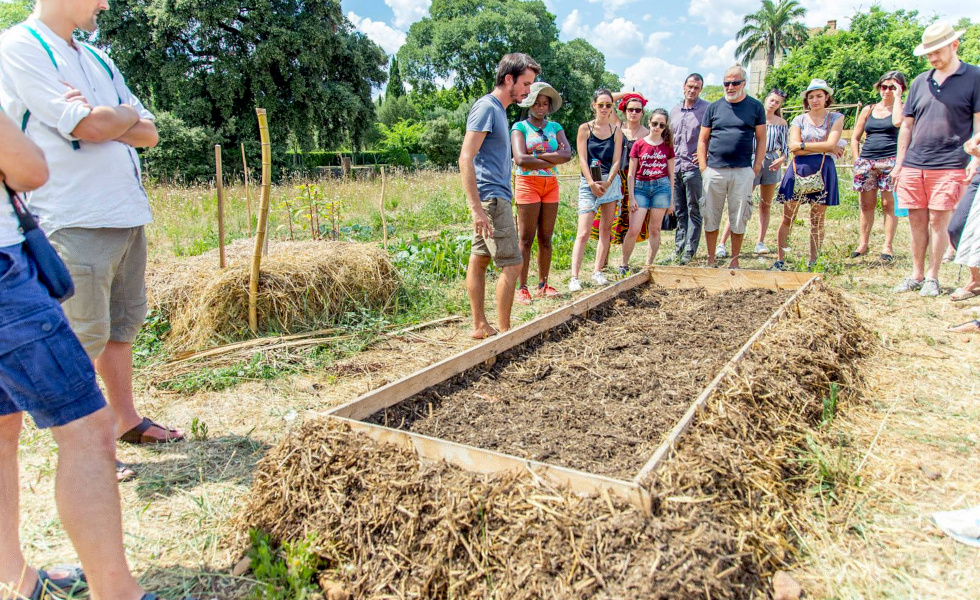 La ferme urbaine d’Oasis Citadine, à Flaugergues, initie à la permaculture.