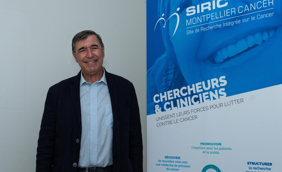 Marc Ychou, DG de l'ICM et directeur du SIRIC Montpellier Cancer© @lemasmedia