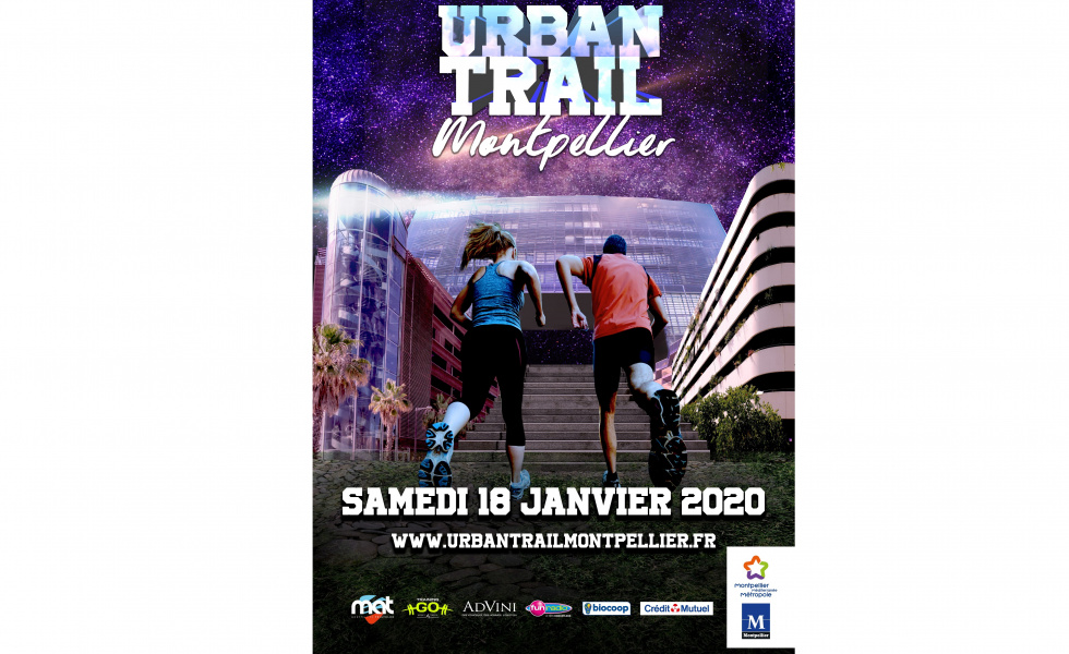 Urban Trail Nocturne à Montpellier
