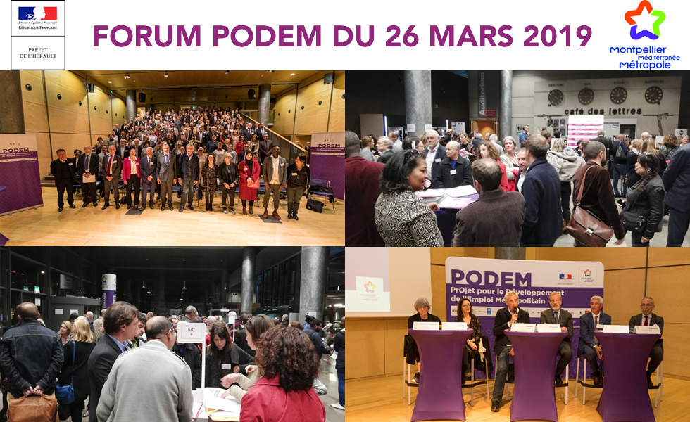 L'édition 2019 du PODEM a permis de présenter 24 actions sous forme originale de speed-labs