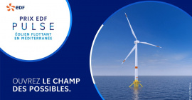 Les Prix EDF Pulse Éolien Flottant en Méditerranée 