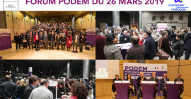 L'édition 2019 du PODEM a permis de présenter 24 actions sous forme originale de speed-labs